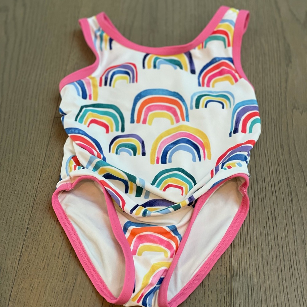 Tucker & Tate rainbow swimsuit (2T)